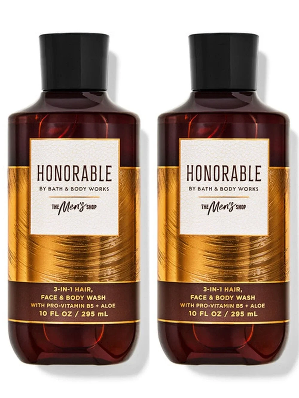 Honorable by Bath & Body Works Men’s 3-in-1 Hair, Face & Body Wash Set of 2 NEW